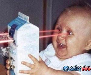 Laser Eyes funny picture